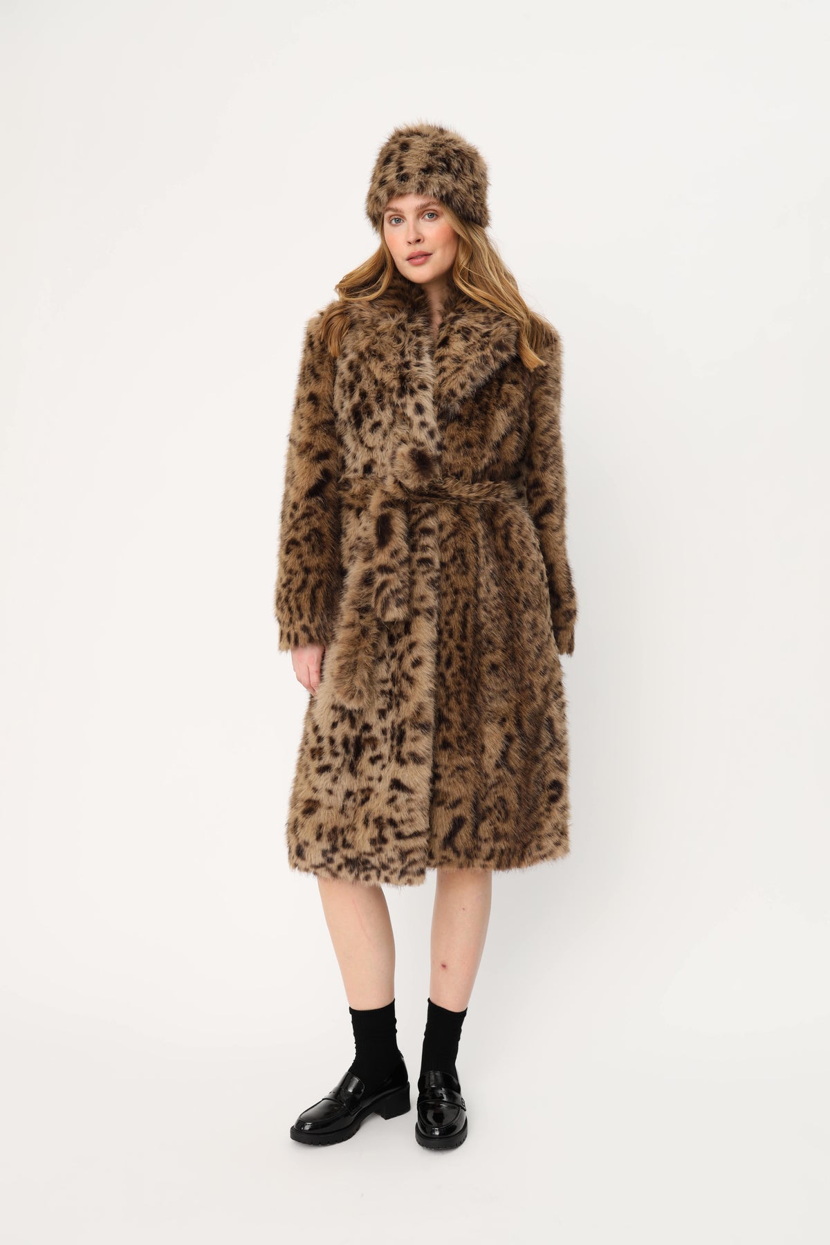 CRAS Livcras Coat Coat 8164 Dark Leopard