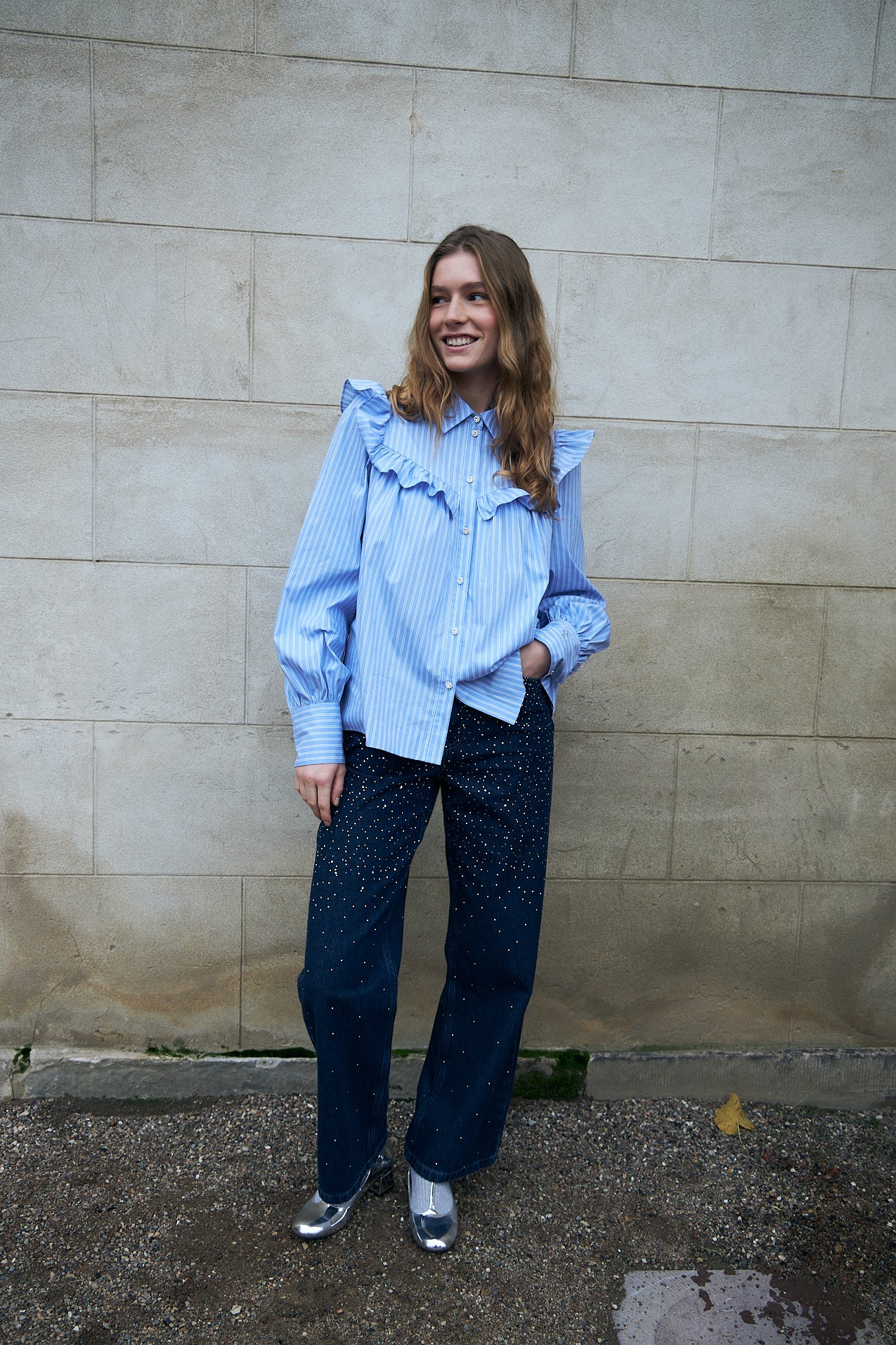 CRAS Liviacras Shirt Shirt 8061 Blue Stripe