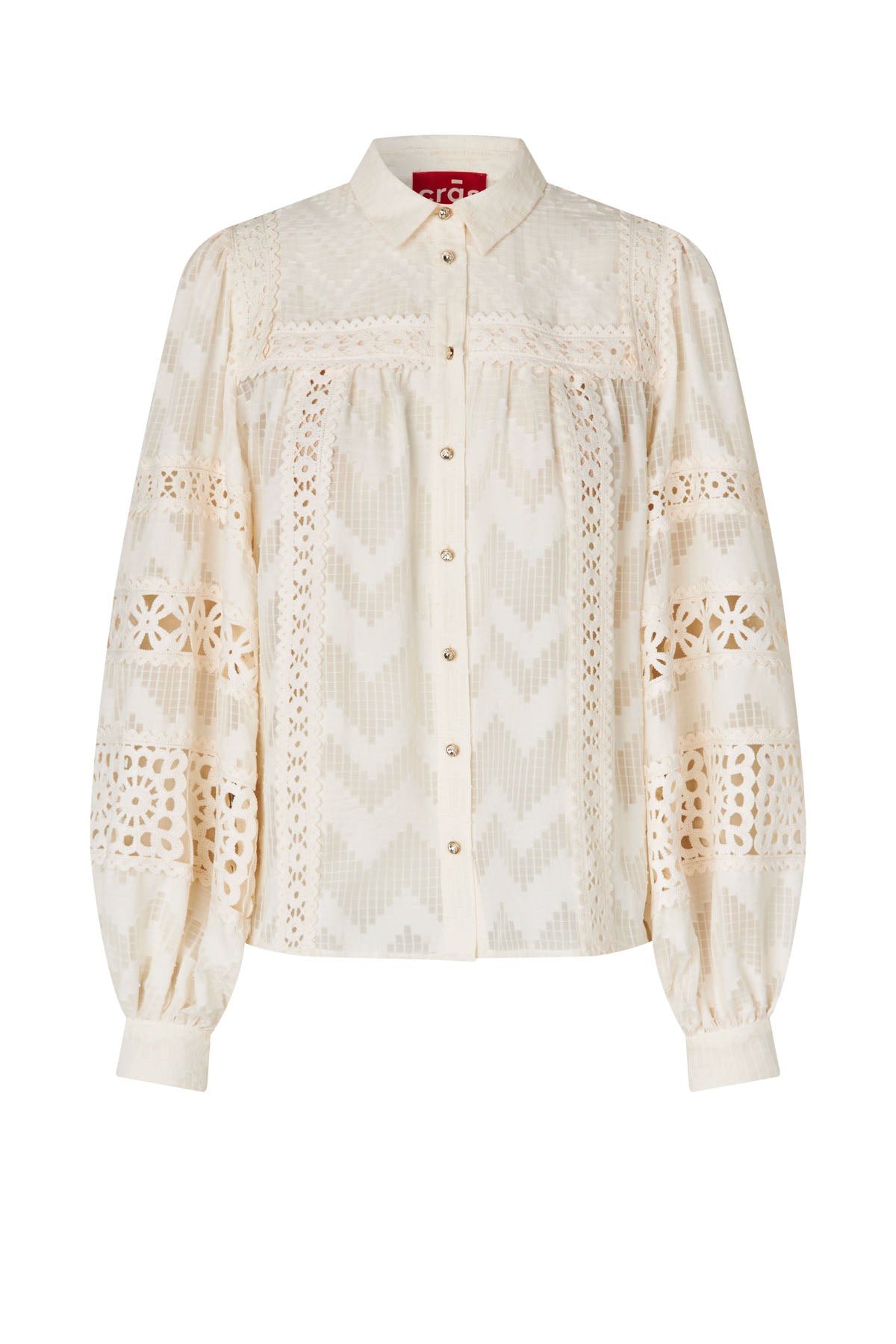 CRAS Luciacras Shirt Shirt 1001 Cream