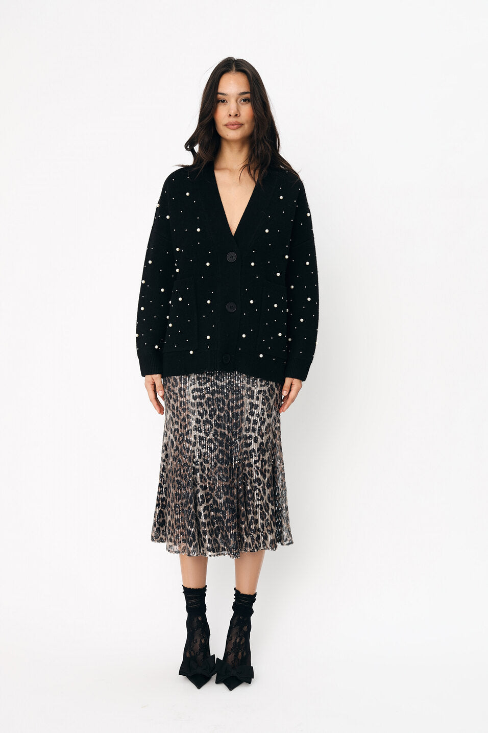 CRAS Lunecras Cardigan Cardigan 9999 Black