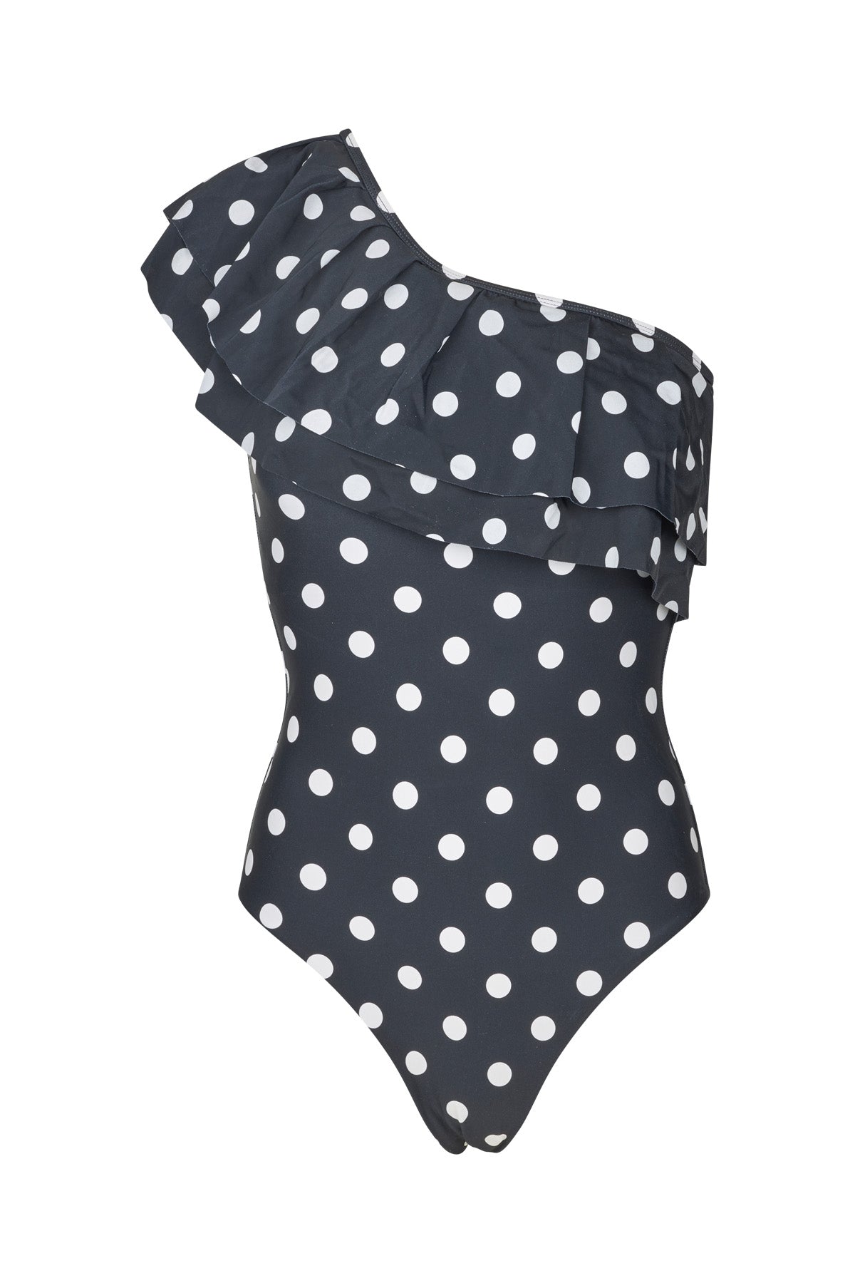 CRAS Najacras Swimsuit Swimwear 8123 Black White Dot