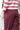 CRAS Natecras Pants Pants 4040 Bordeaux Pinstripe