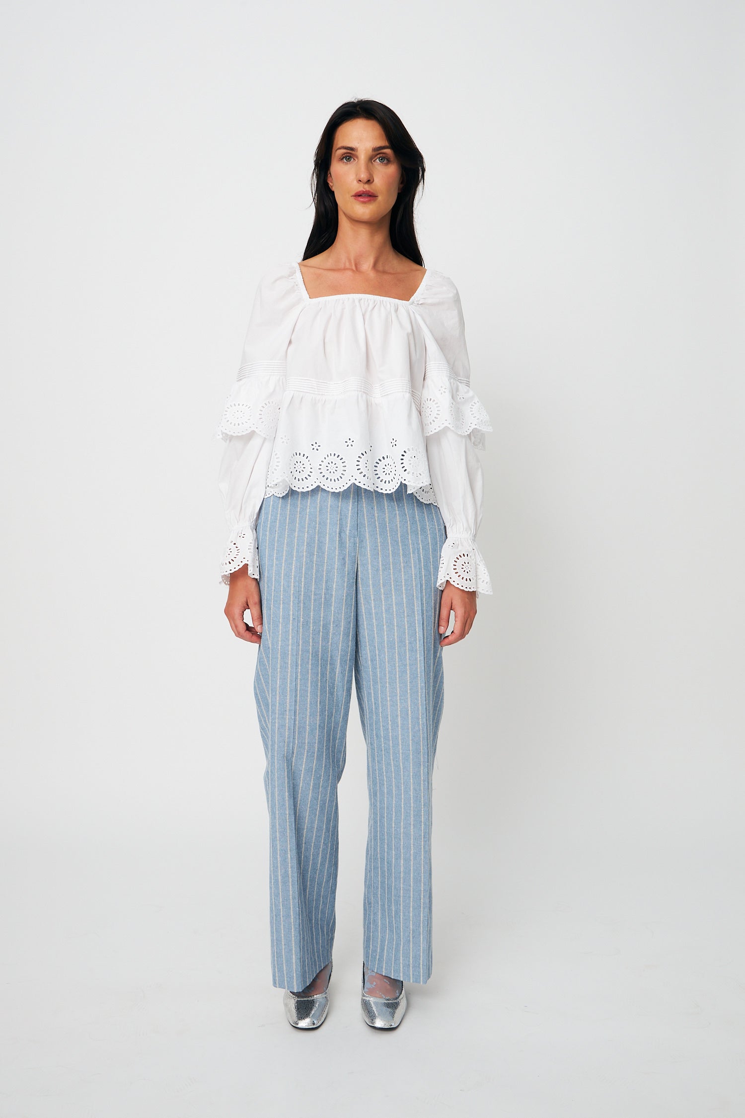 CRAS Nellacras Blouse Blouse 1000 White