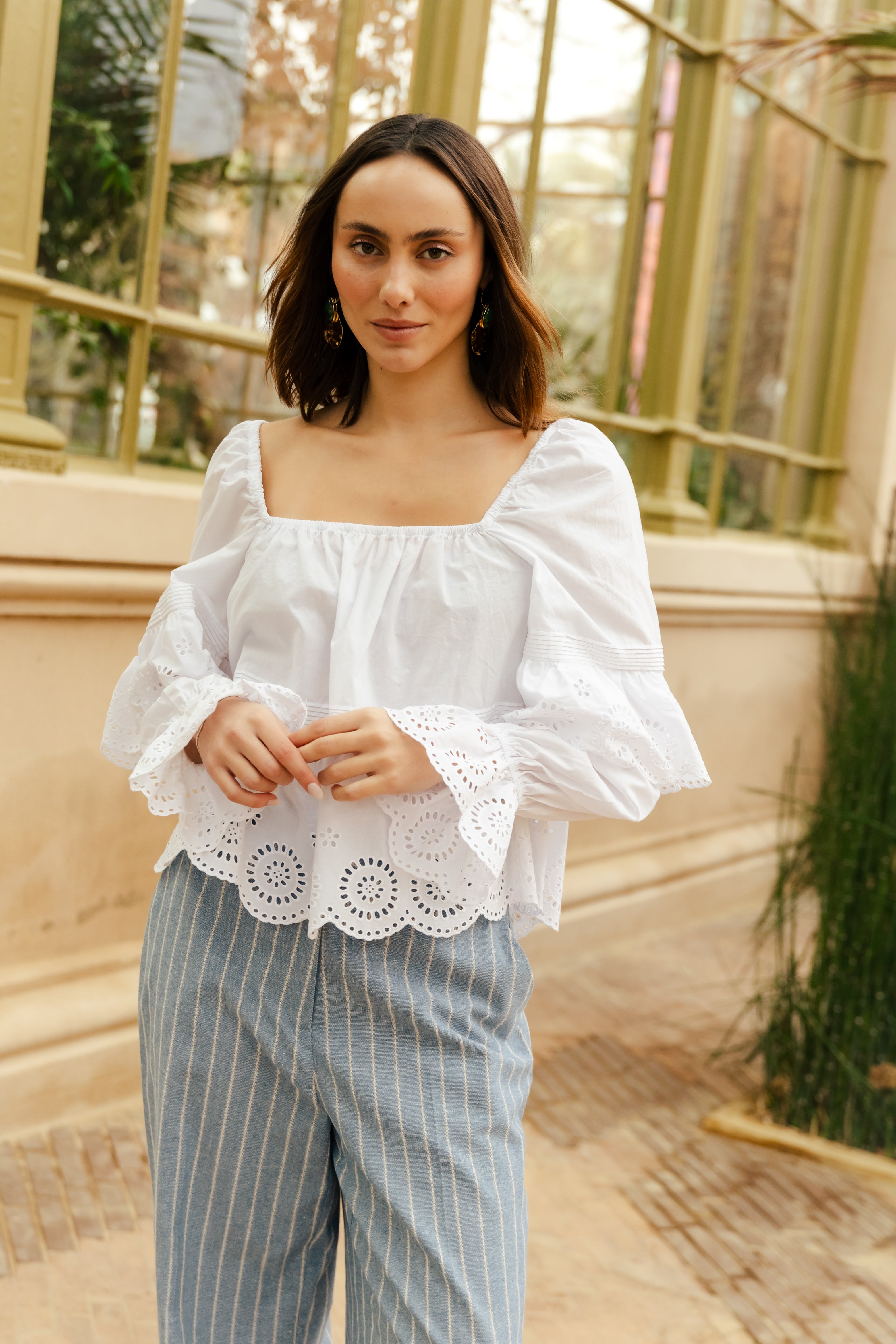 CRAS Nellacras Blouse Blouse 1000 White