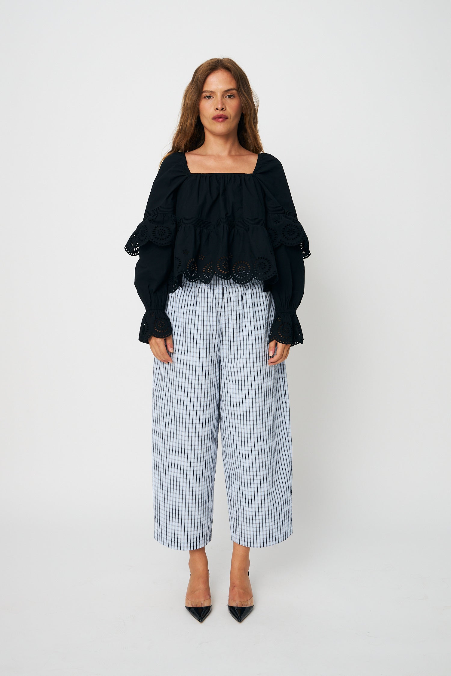 CRAS Nellacras Blouse Blouse 9999 Black