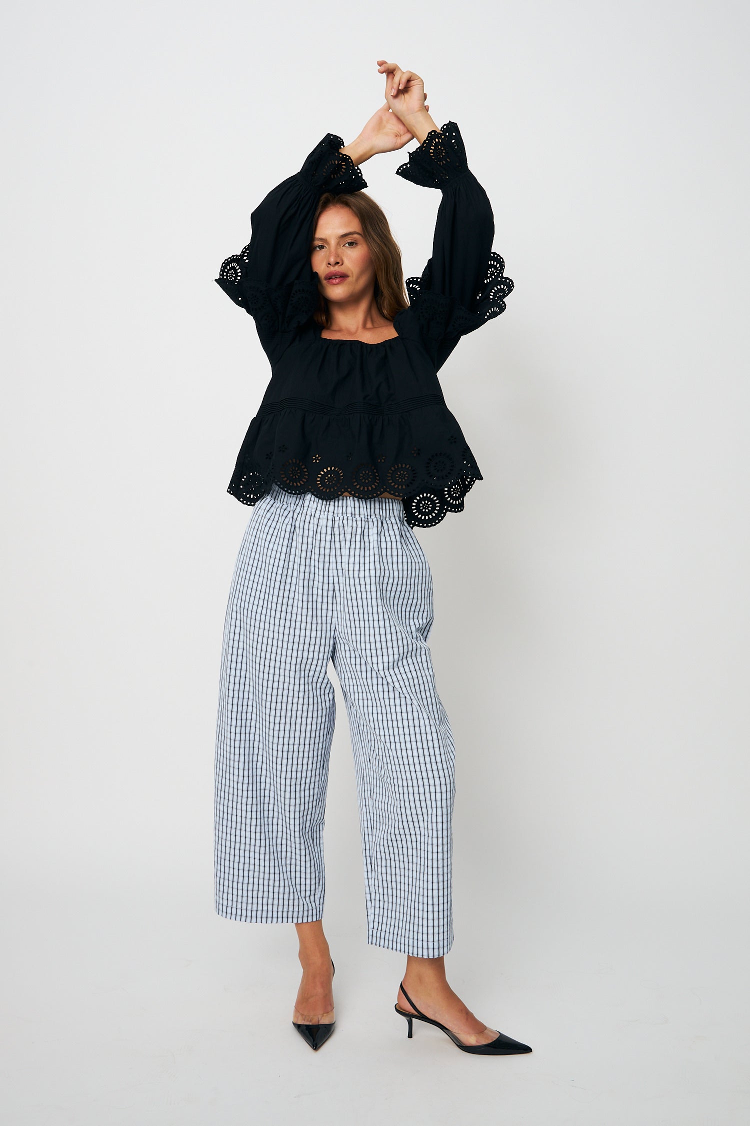 CRAS Nellacras Blouse Blouse 9999 Black