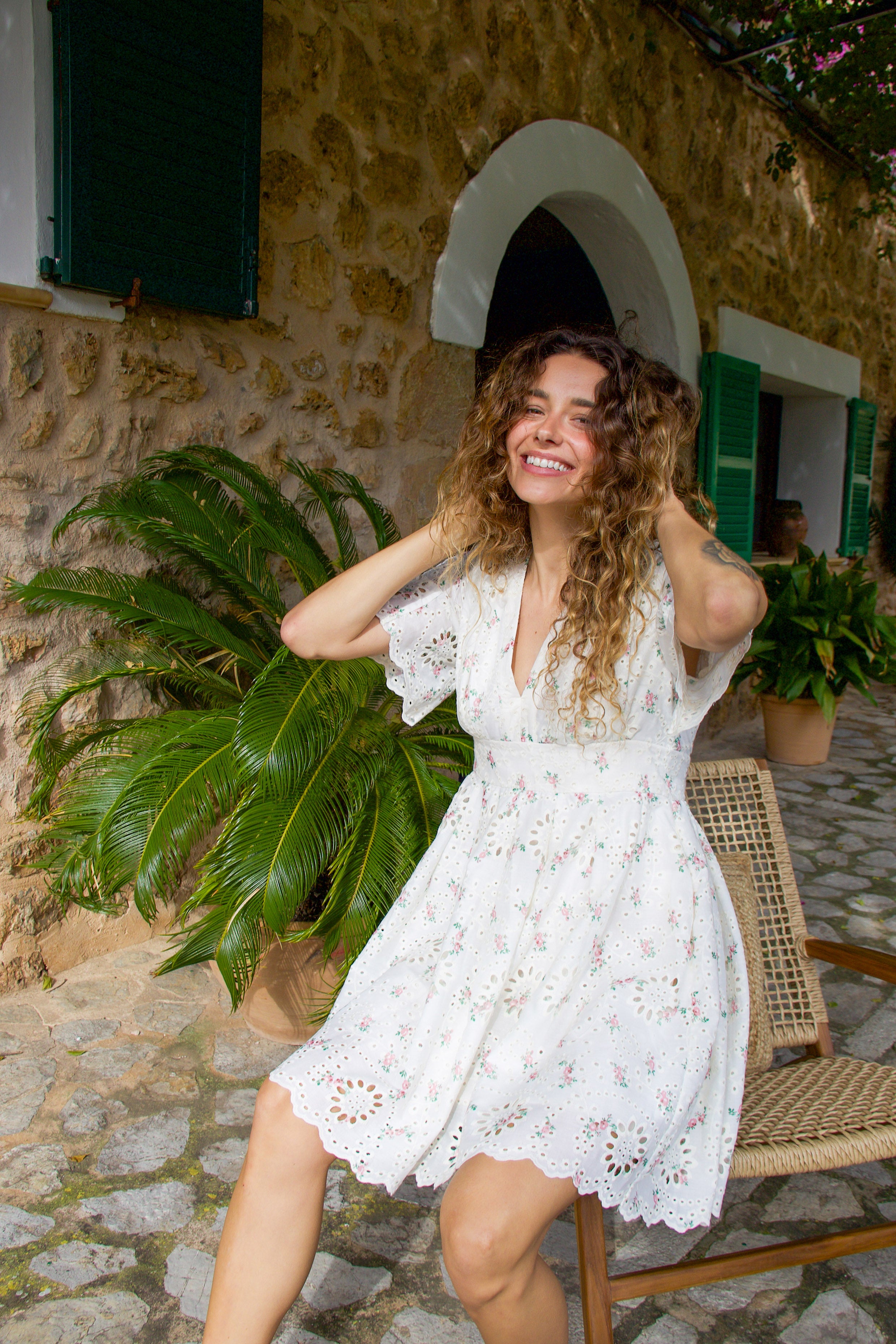 CRAS Oceancras Dress Dress 8100 White Flower