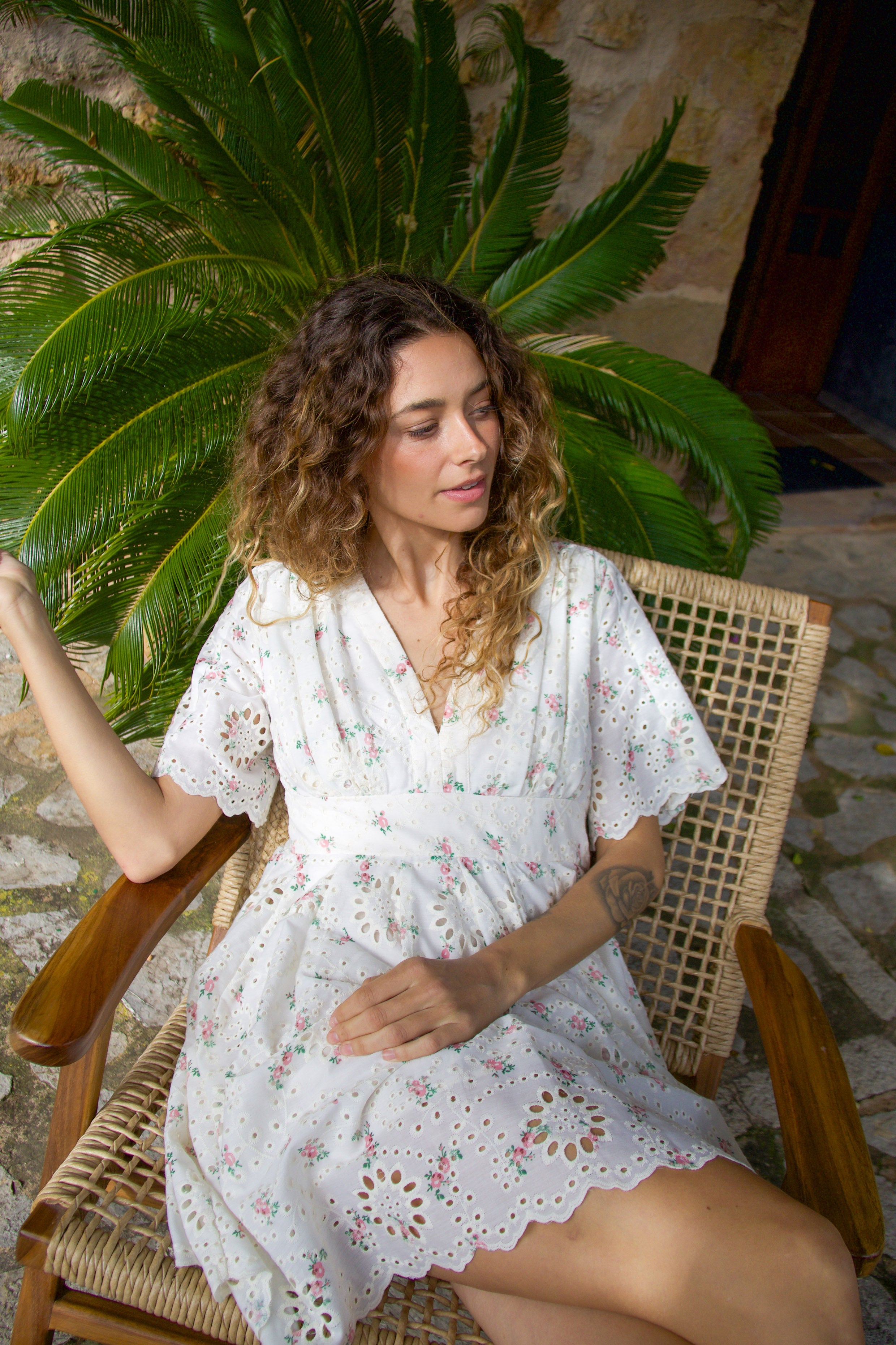CRAS Oceancras Dress Dress 8100 White Flower