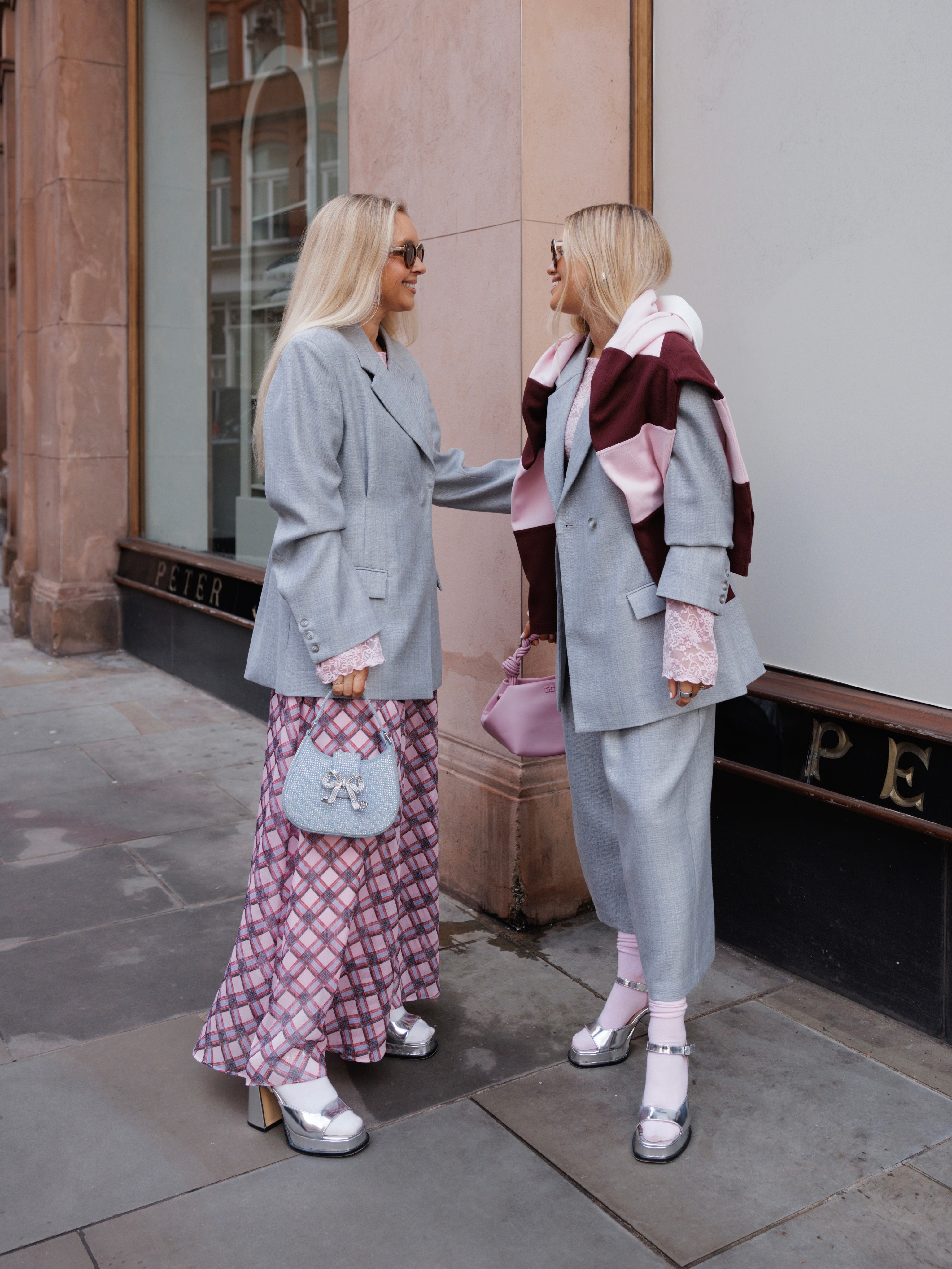 CRAS Odellecras Skirt Skirt Pink Check