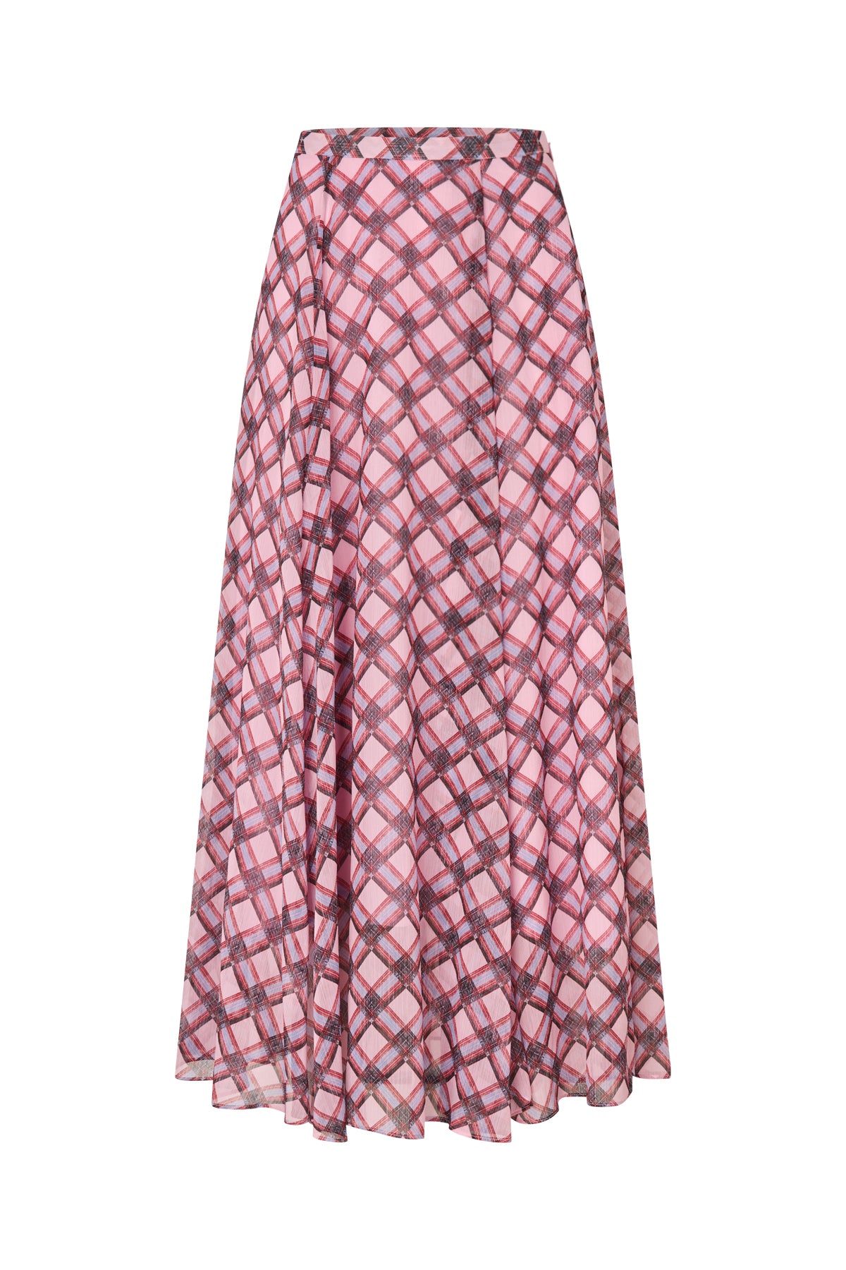 Odellecras Skirt - Pink Check