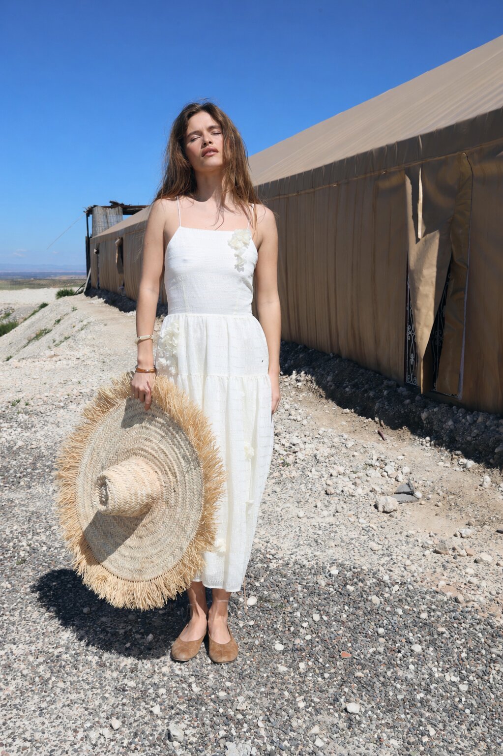 CRAS Palmacras Dress Dress 1009 Ivory