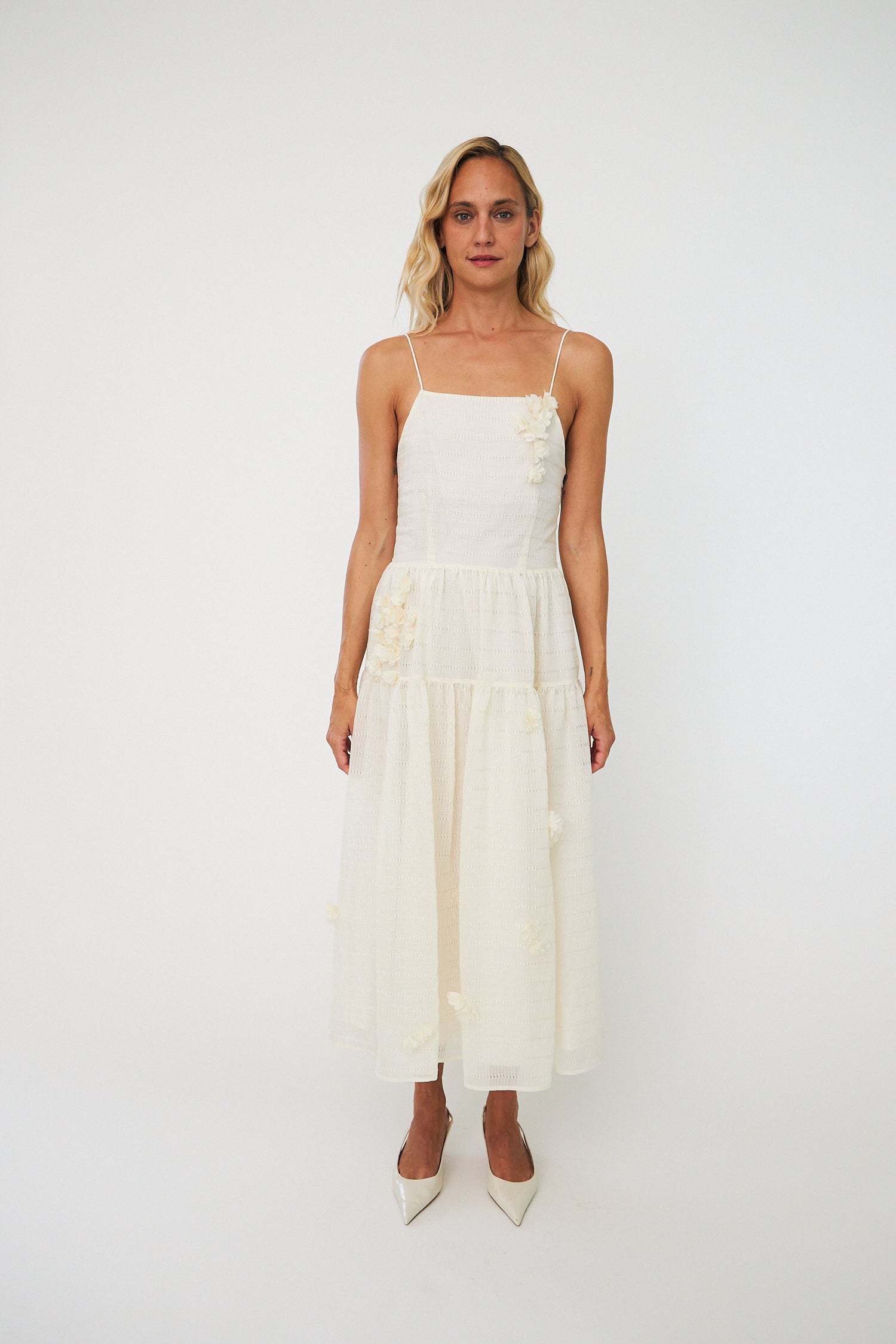 CRAS Palmacras Dress Dress 1009 Ivory