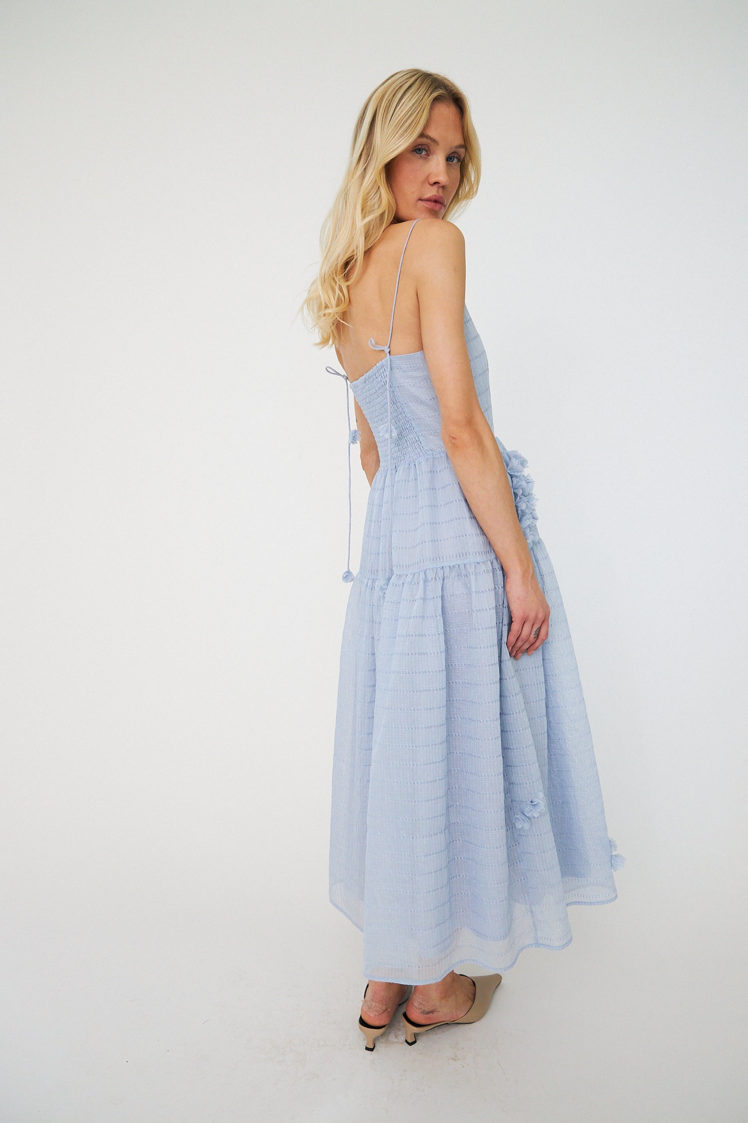 CRAS Palmacras Dress Dress 7036 Light Blue