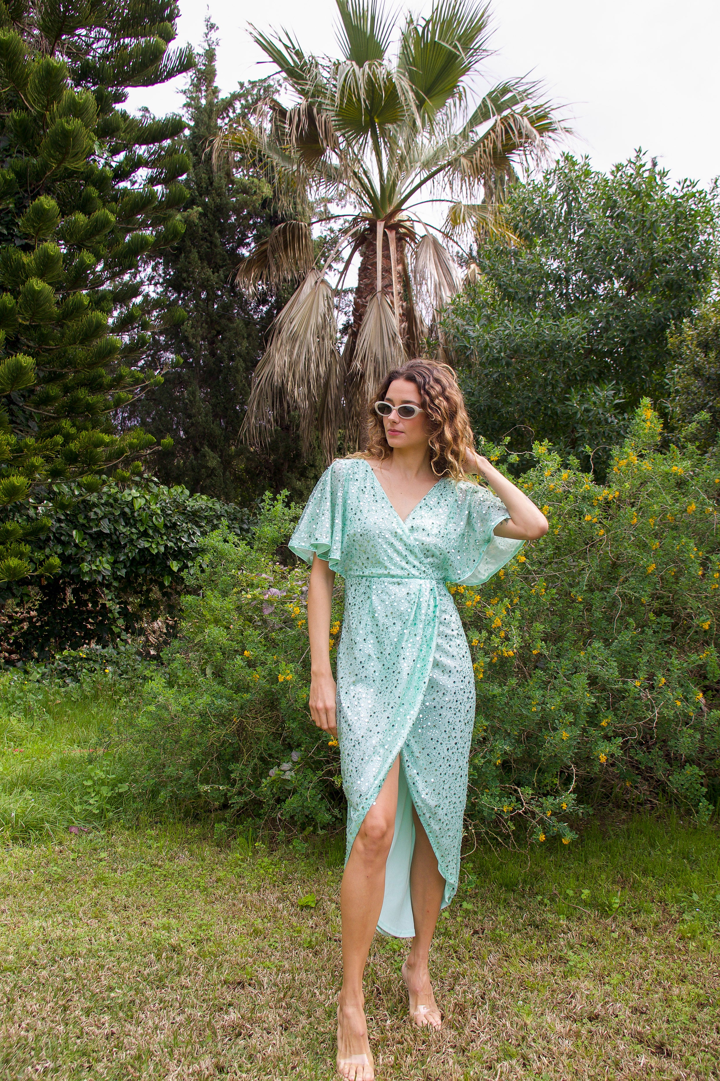 CRAS Pamelacras Dress Dress 5004 Dusty Green