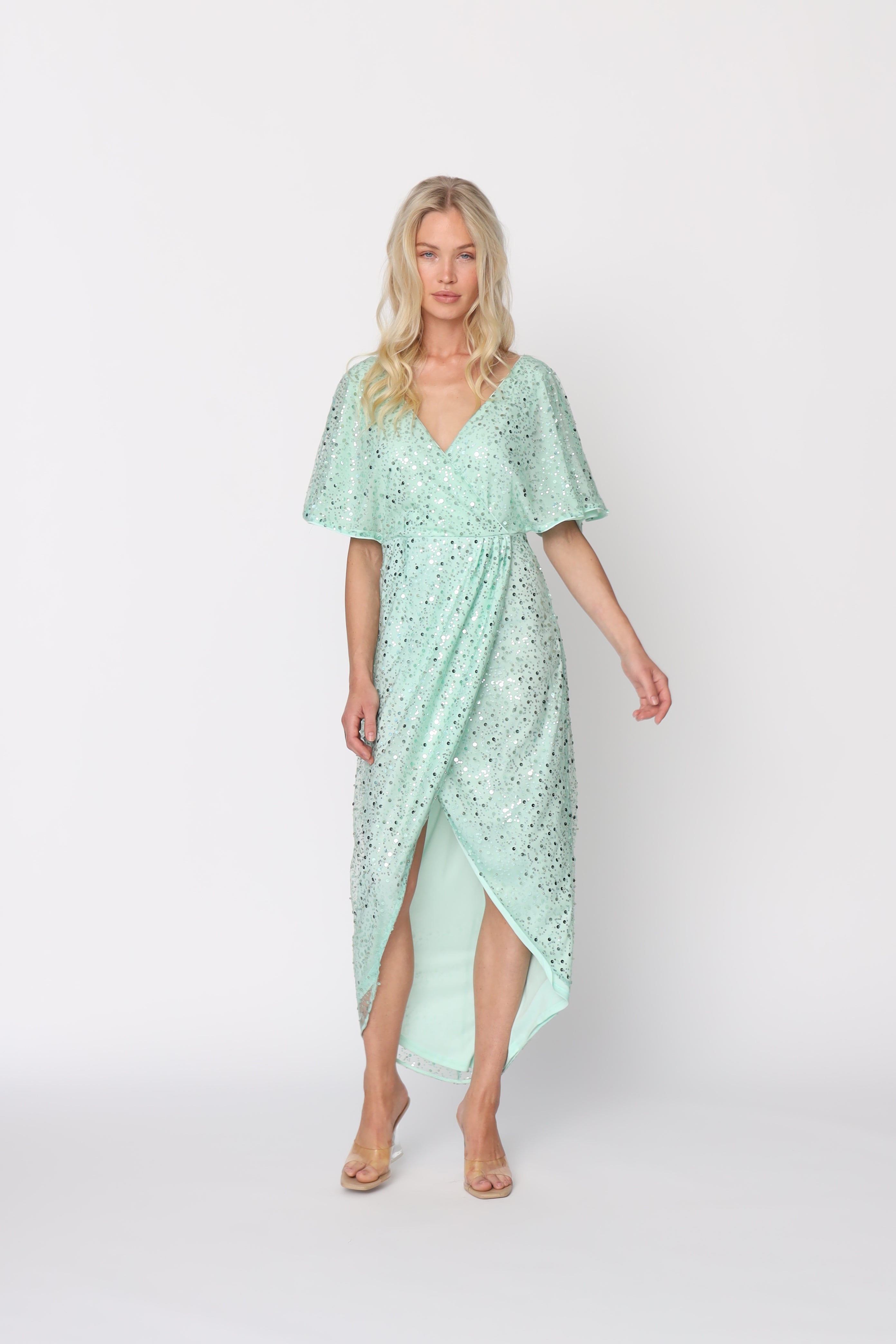 CRAS Pamelacras Dress Dress 5004 Dusty Green