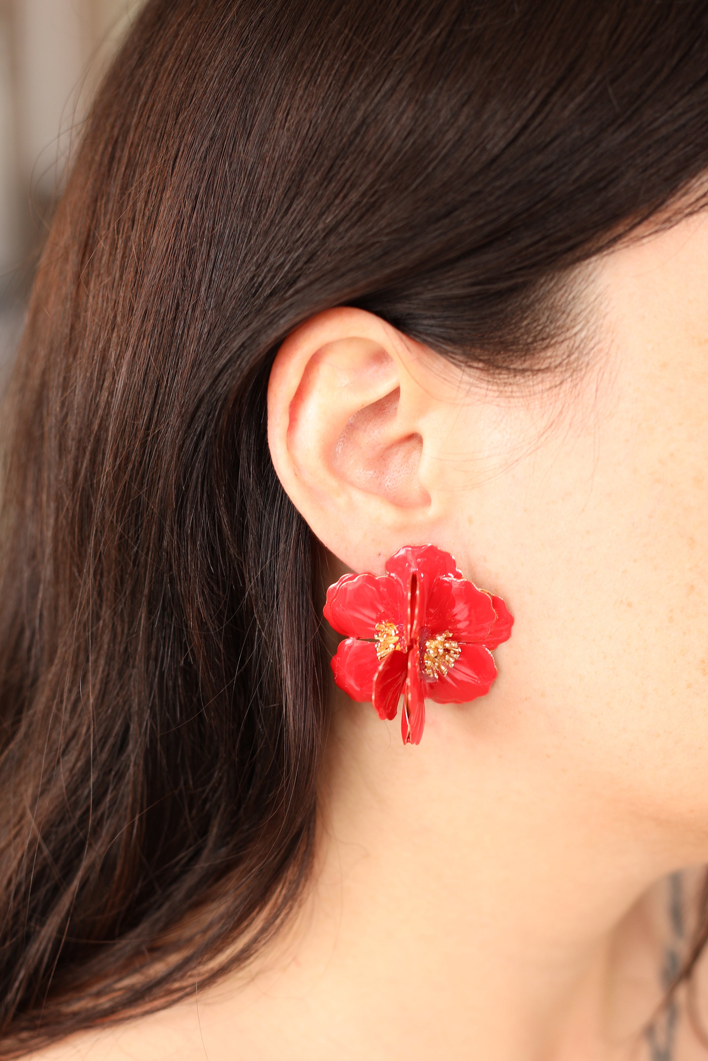CRAS Jewellery Pasadenacras Earring Jewellery Red
