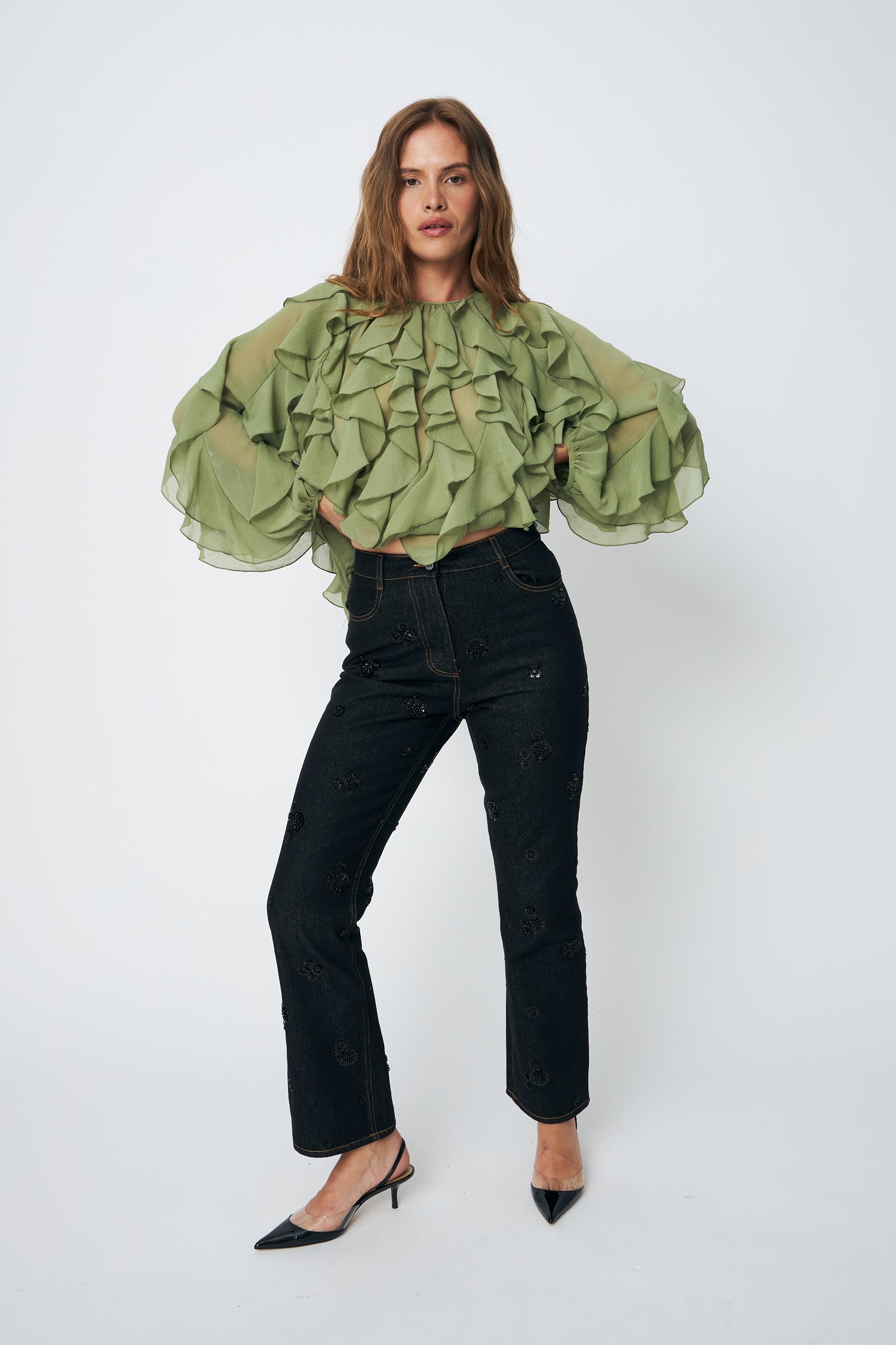 CRAS Pearlycras Jeans Pants 9007 Faded Black