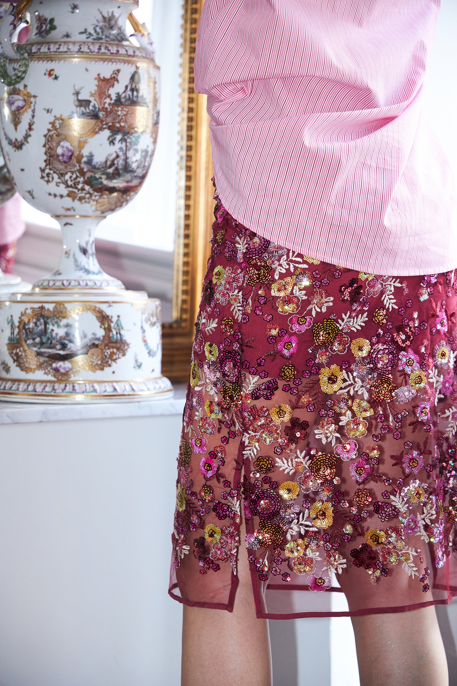 CRAS Queencras Skirt Skirt 4044 Cabernet