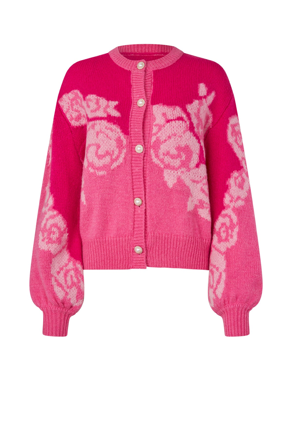 CRAS Rosecras Cardigan Knit 4015 Pink