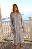 Sansacras Dress - Blue Mix