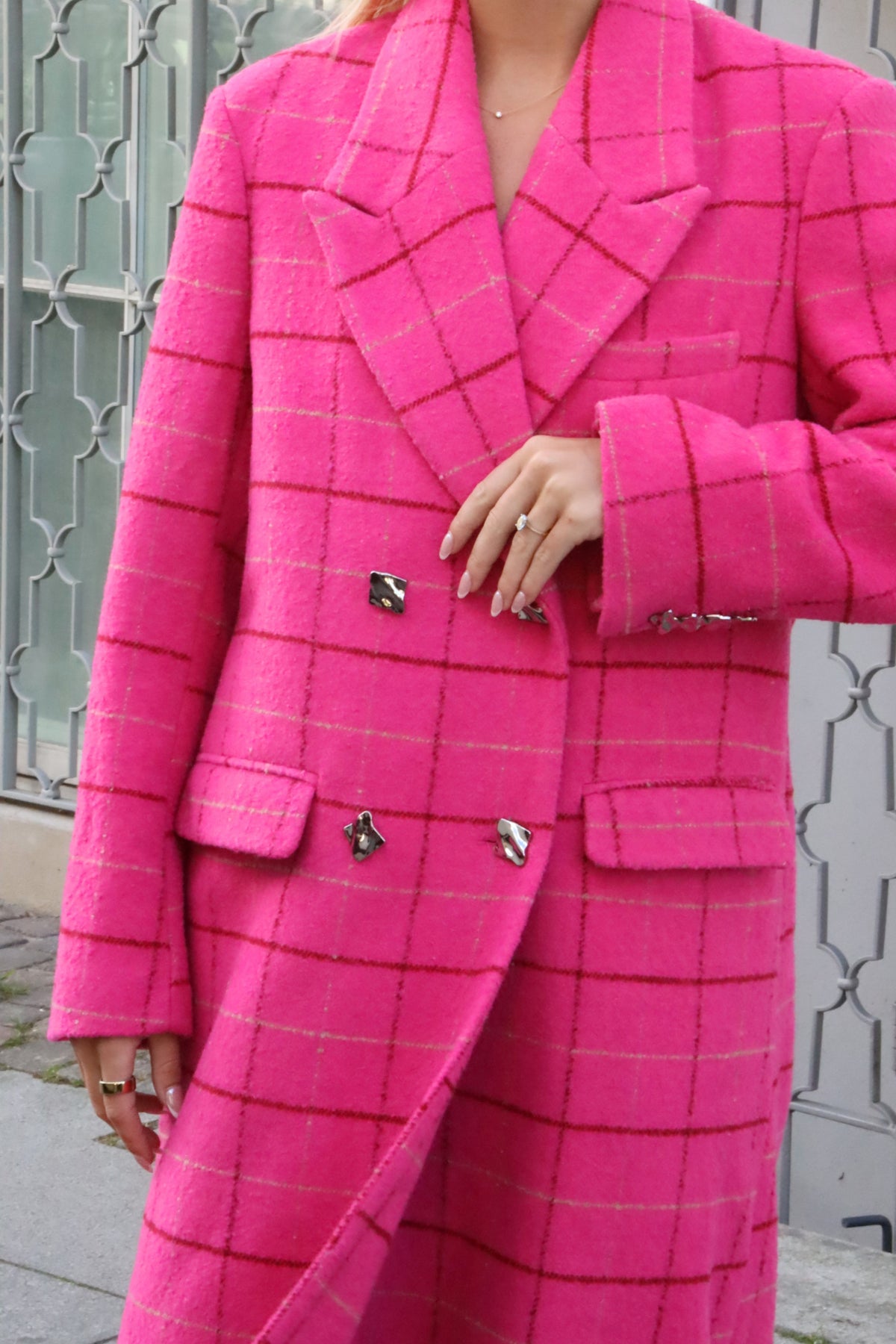 CRAS Sloanecras coat Coat Pink Queen