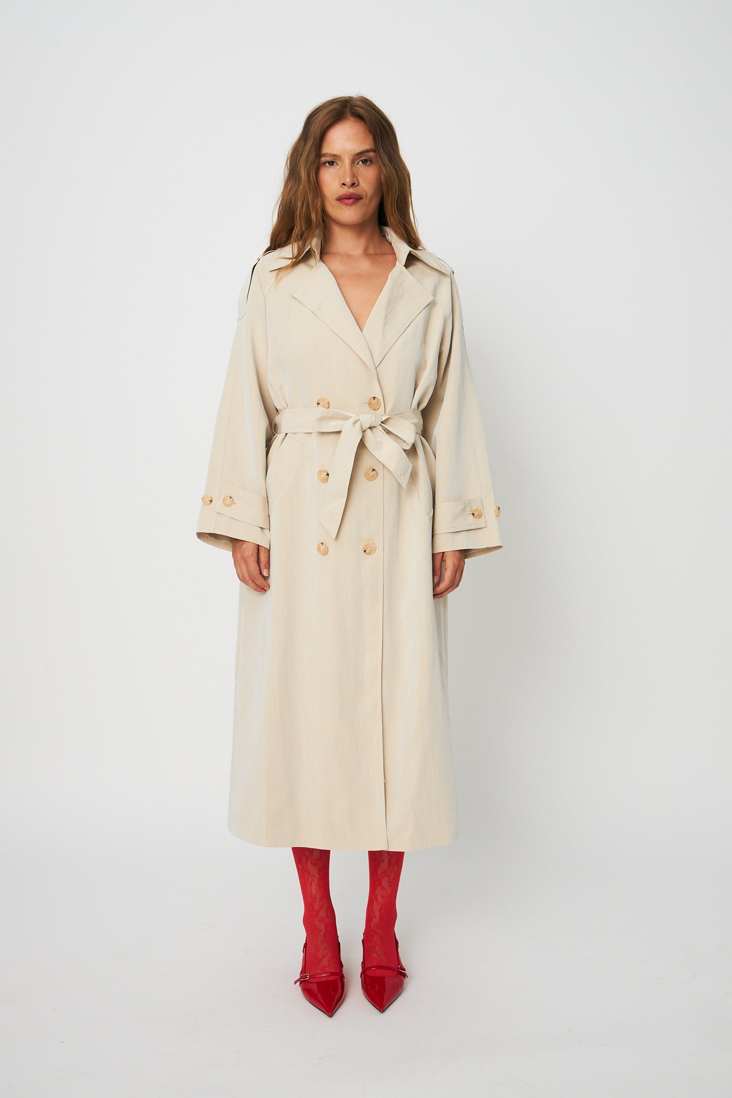 CRAS Spriicras Trench Coat Coat 2008 Greige