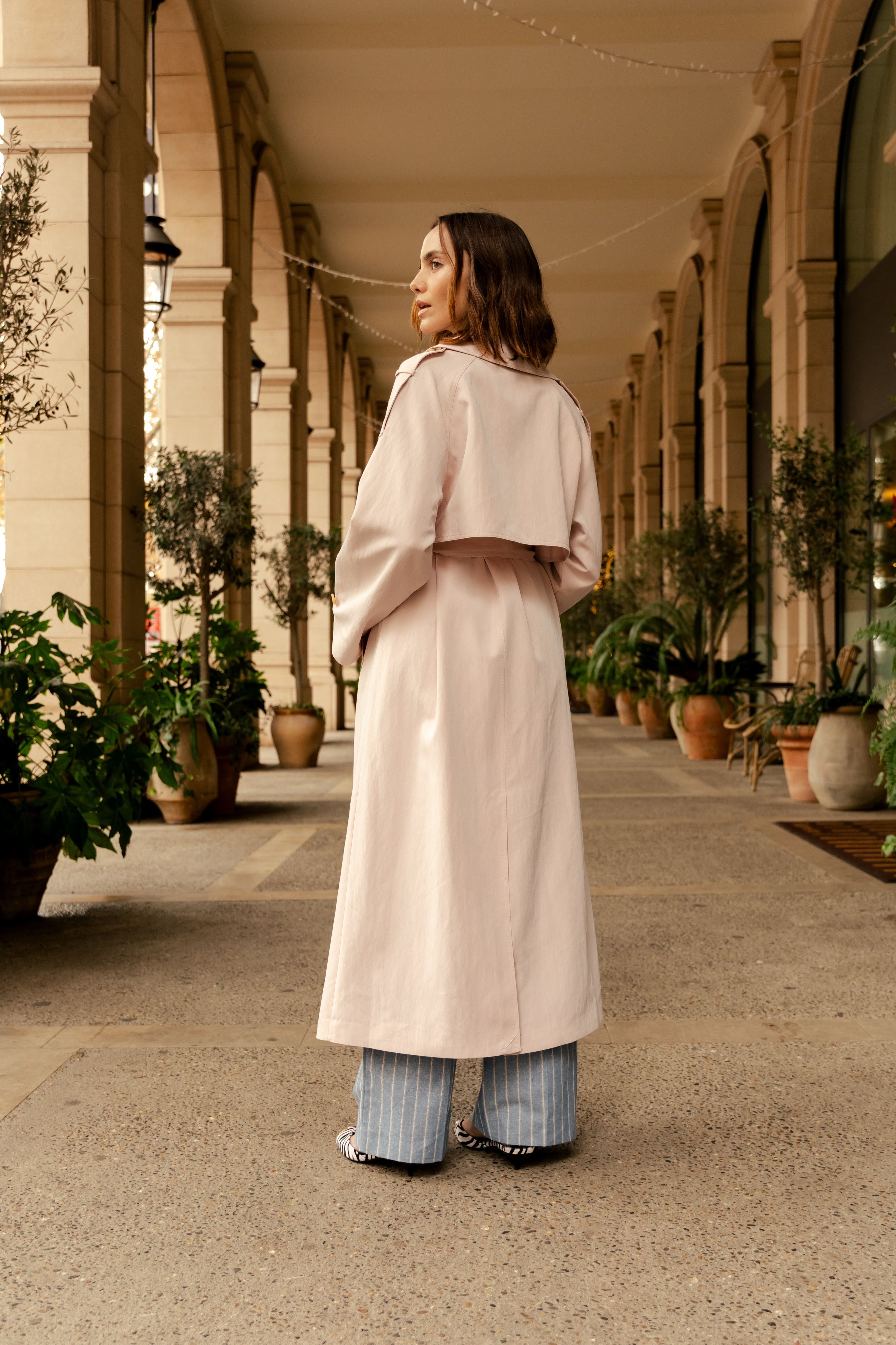 CRAS Spriicras Trench Coat Coat 4051 Orchid Pink