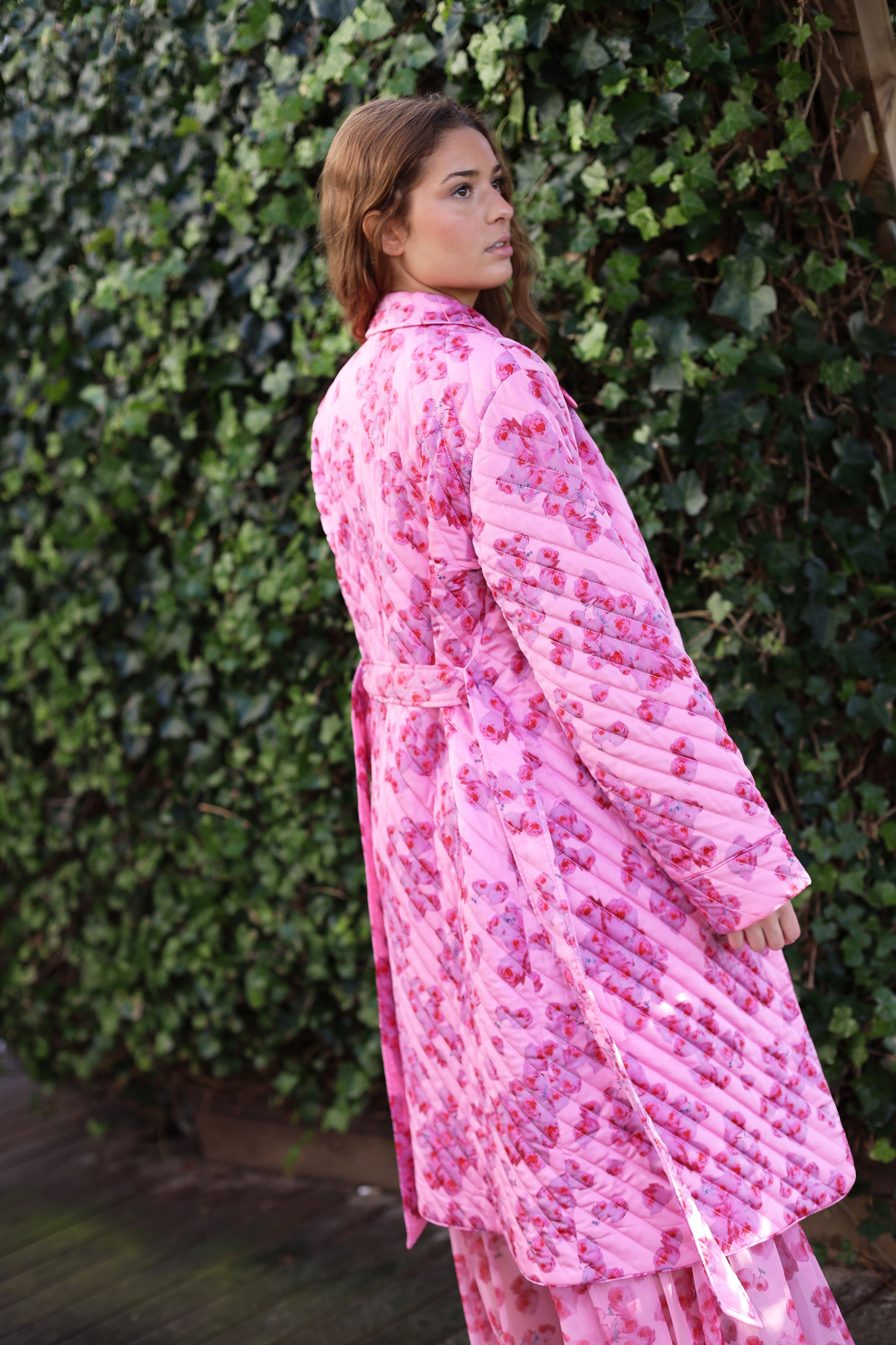 CRAS Sybillecras Coat Coat 8069 Pink Roses