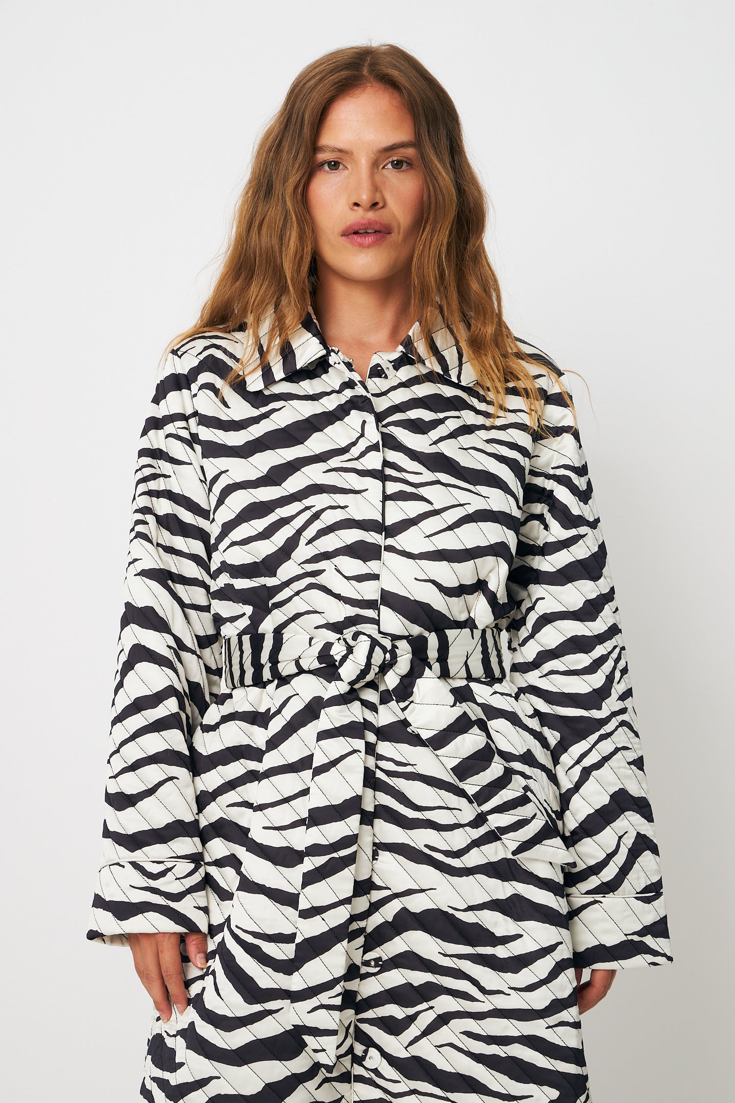 CRAS Sybillecras Coat Coat 8087 Zebra