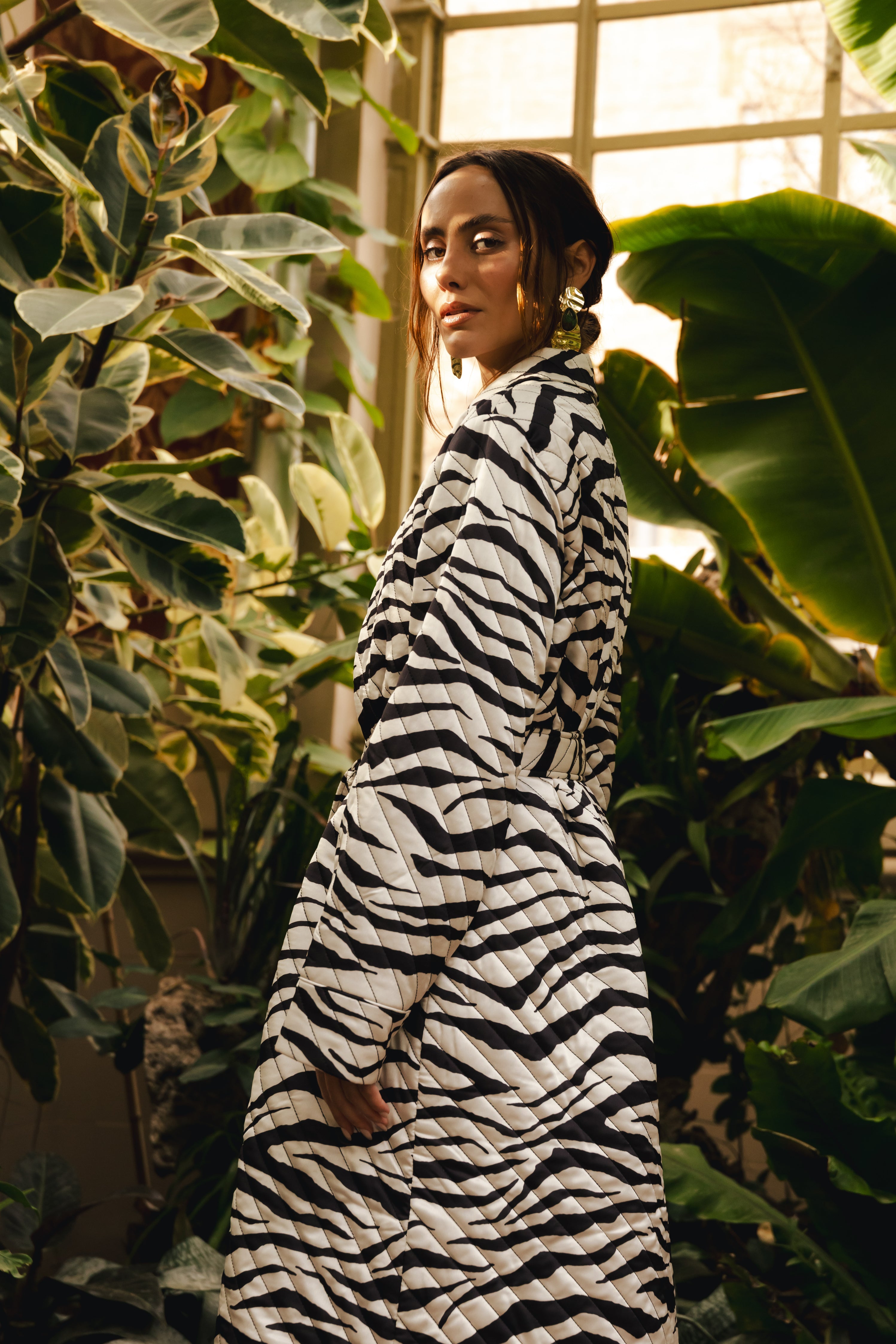 CRAS Sybillecras Coat Coat 8087 Zebra