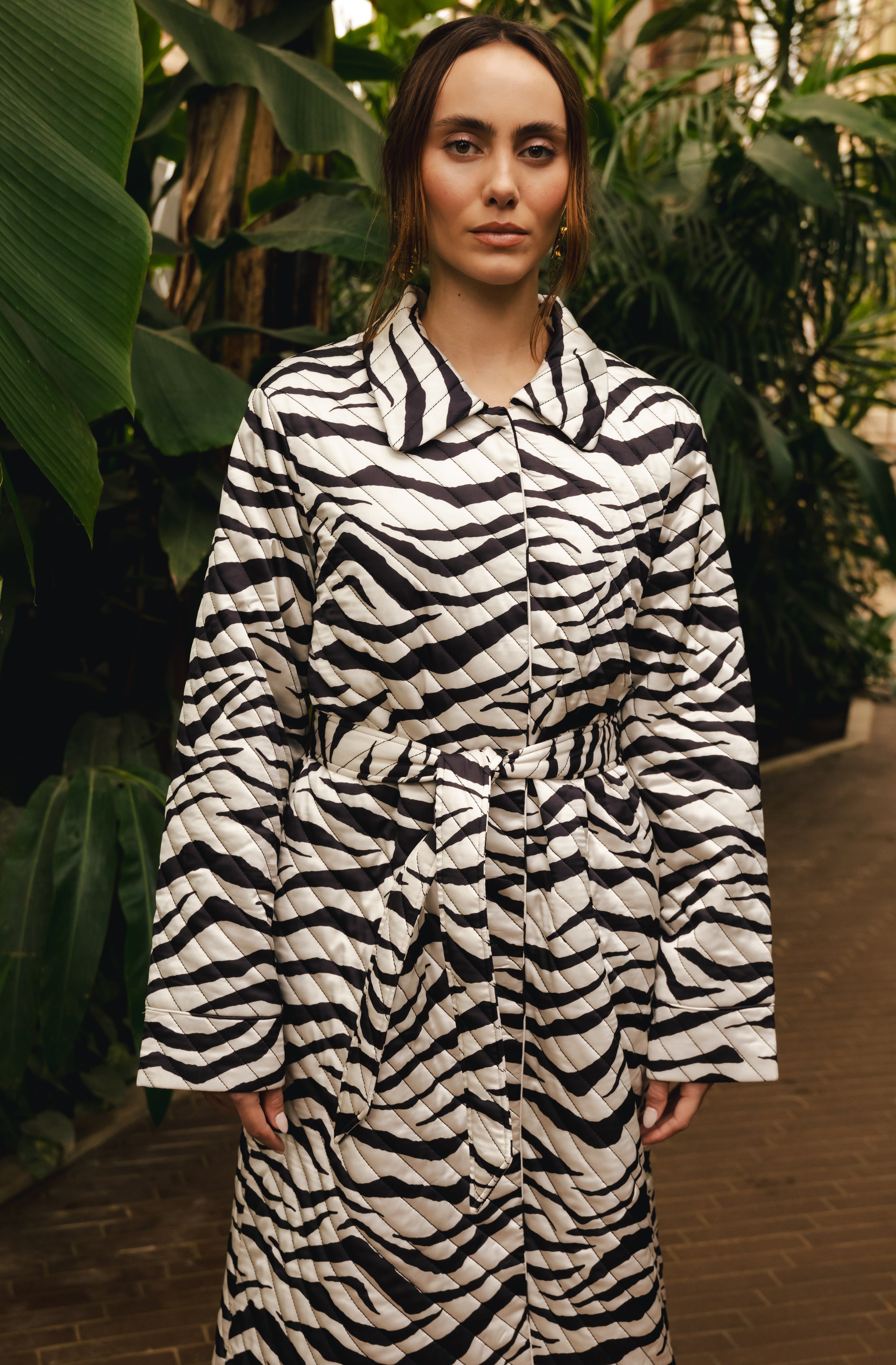 Sybillecras Coat - Zebra