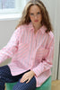 Workcras Shirt - Pink Blue Stripe