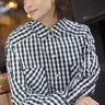 Cras Exclusive Workcras Shirt Shirt 8103 White Black Check