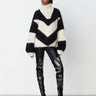 CRAS World Pullover Knit Buttercream/Black
