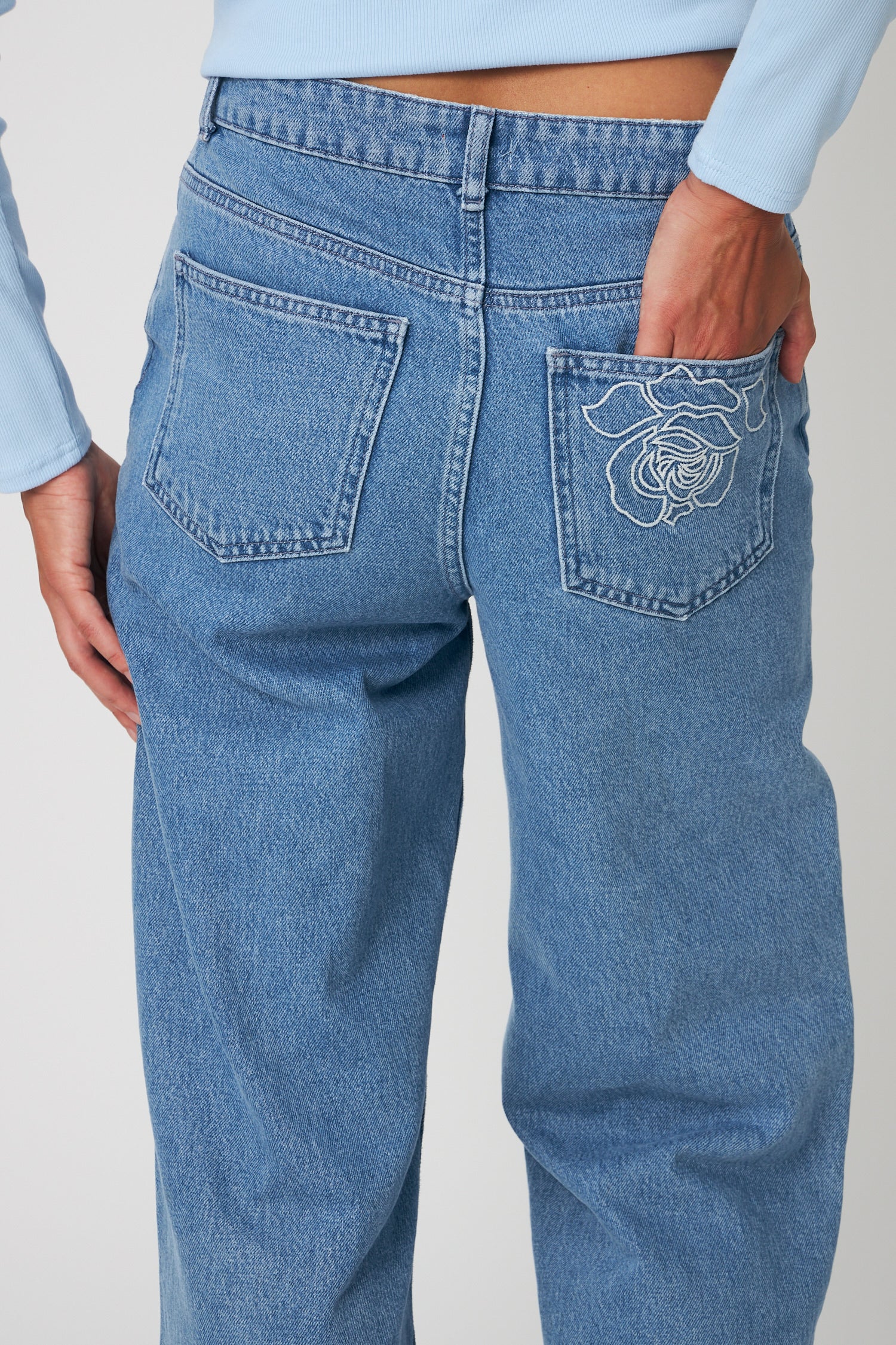 CRAS Zandracras Jeans Pants 7035 Medium Blue