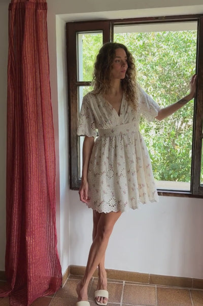 CRAS Oceancras Dress Dress 8100 White Flower
