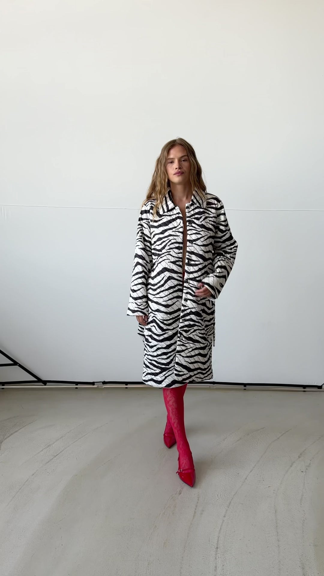 CRAS Sybillecras Coat Coat 8087 Zebra