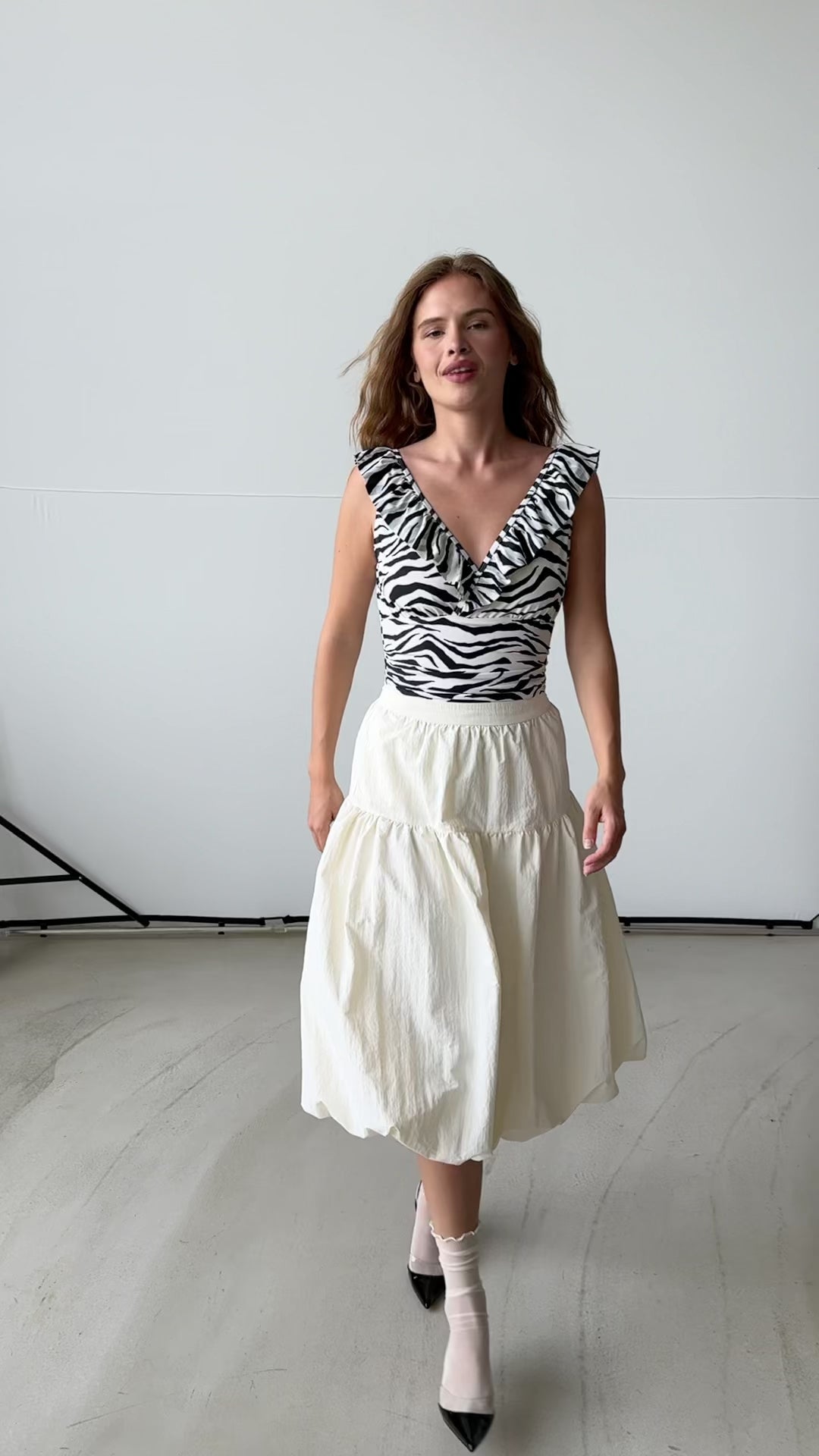 CRAS Agnes Swimsuit Swimwear 8087 Zebra