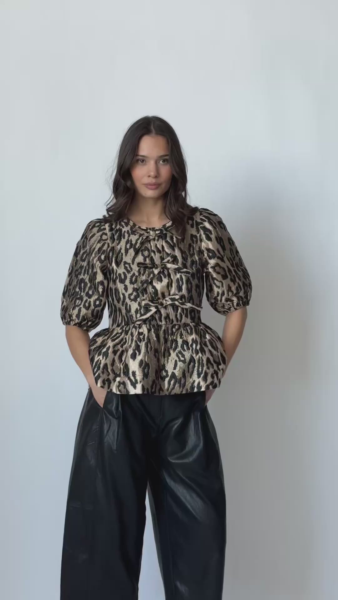 CRAS Paytoncras Blouse Blouse 8166 Leopard
