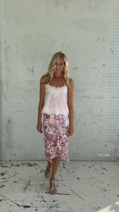 CRAS Brooklyncras Skirt Skirt 8153 Multi Flower