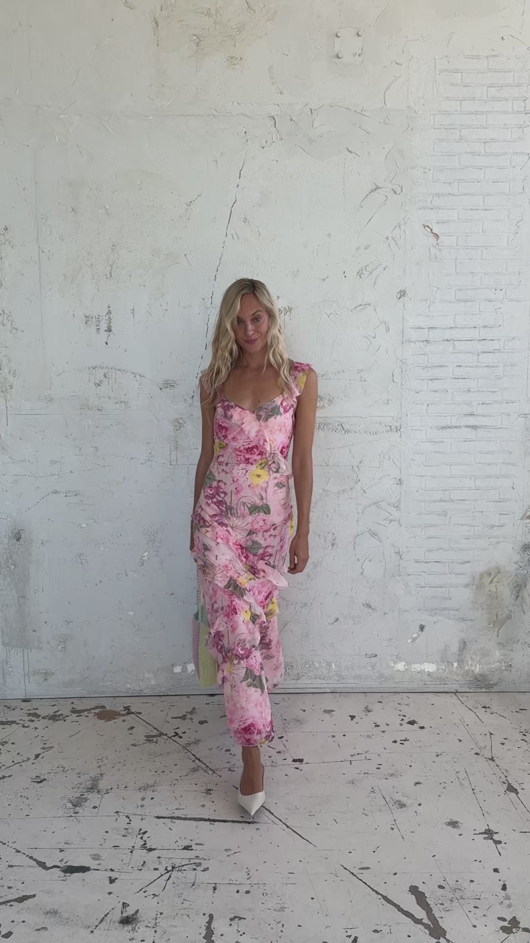 CRAS Levinecras Dress Dress 8156 Floral Garden