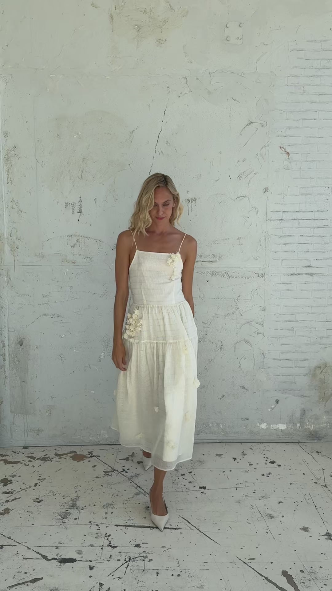 CRAS Palmacras Dress Dress 1009 Ivory