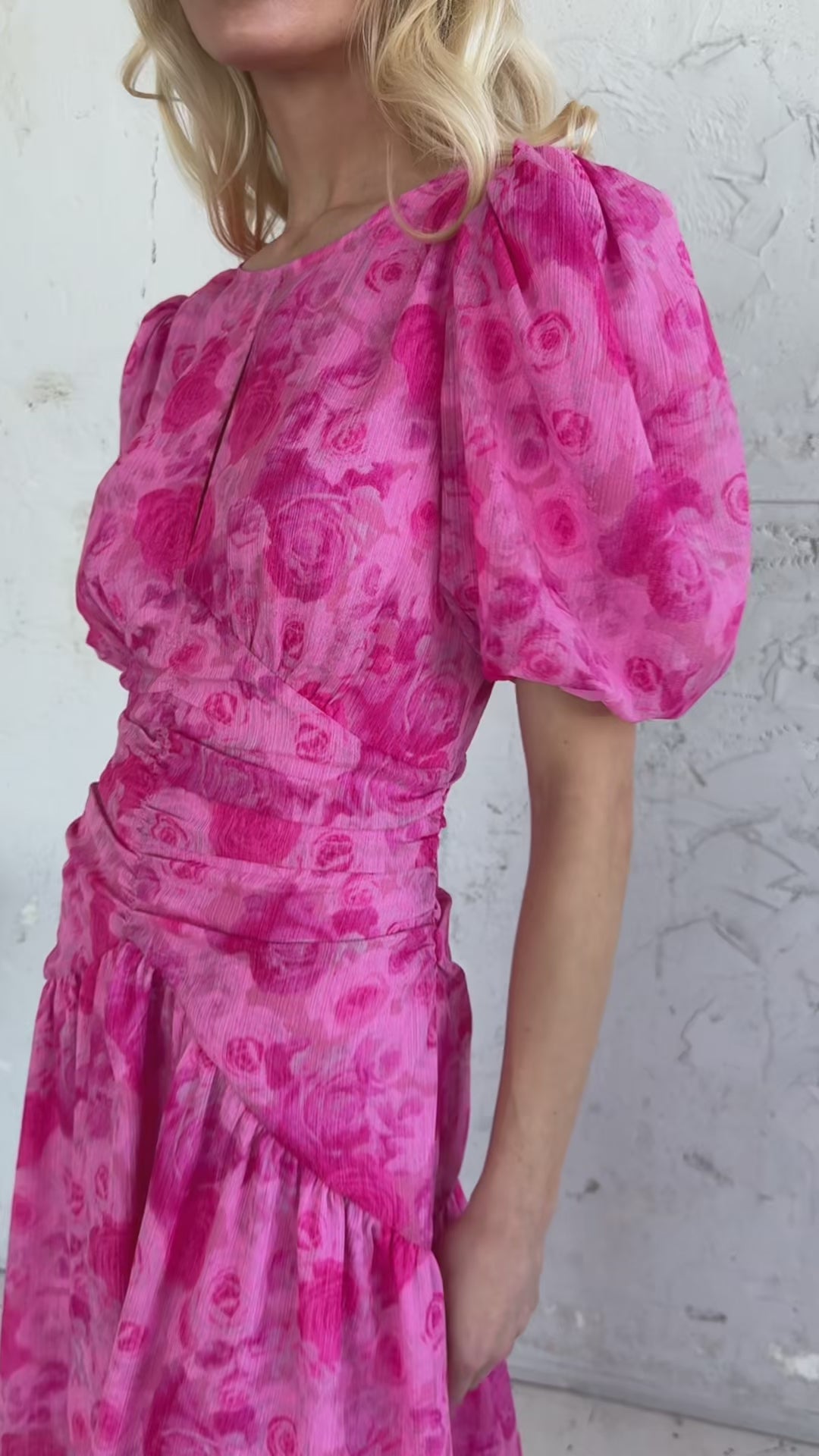 CRAS Elaine Dress Dress 8160 Pink Rosegarden