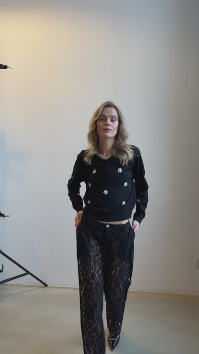 CRAS Dominiquecras Pants Pants 9999 Black