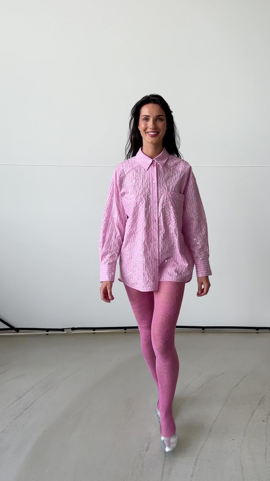 CRAS Elliecras Shirt Shirt 8070 Pink Multi Stripe