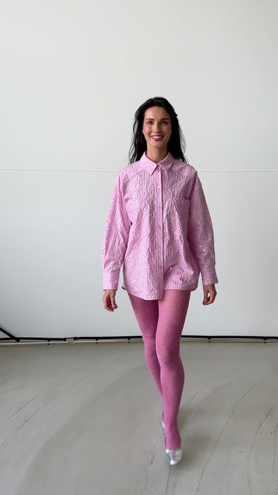 CRAS Elliecras Shirt Shirt 8070 Pink Multi Stripe